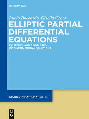 cover image of Elliptic Partial Differential Equations